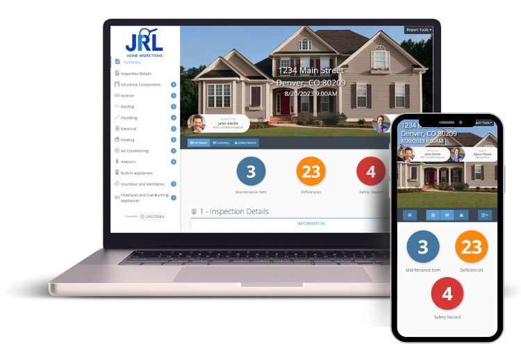 Our Spectora reports can be viewed on any device!